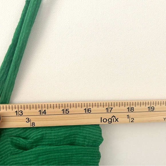 Taylor Rosette Mini Dress Garden Girl Whimsy Darty Rush Green NWOT Size 10 - Picture 12 of 15